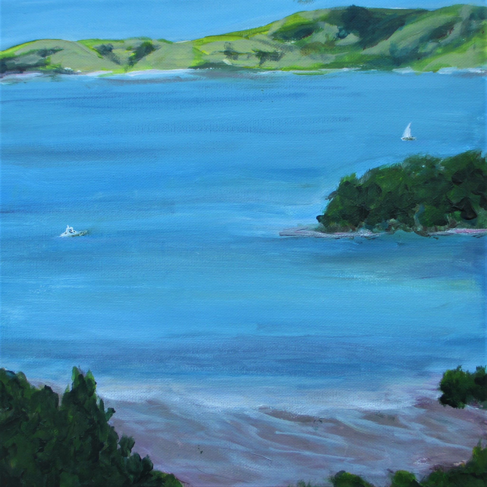 Orapiu - crylic on canvas 12"x12"
